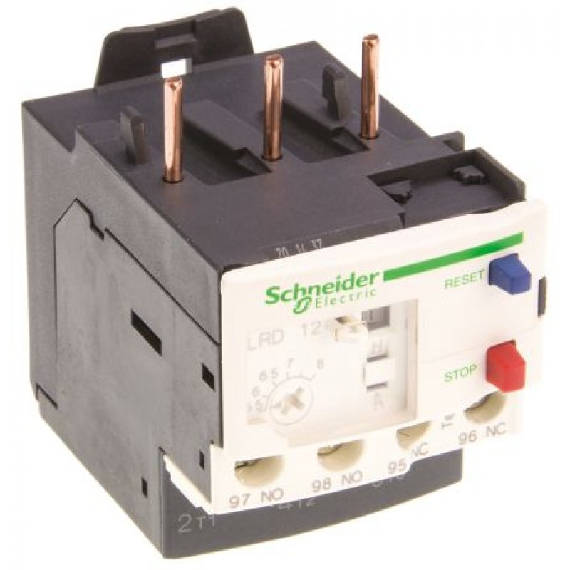 โอเวอร์โหลด SCHNEIDER TeSys LRD รุ่น LRD12 3เฟส 8A
