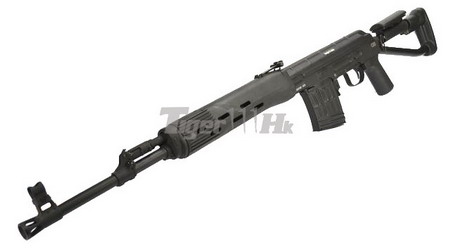 SVD Dragunov ระบบไฟฟ้า CYMA CM.057S บอดี้เหล็กจริง ท้ายพับ
