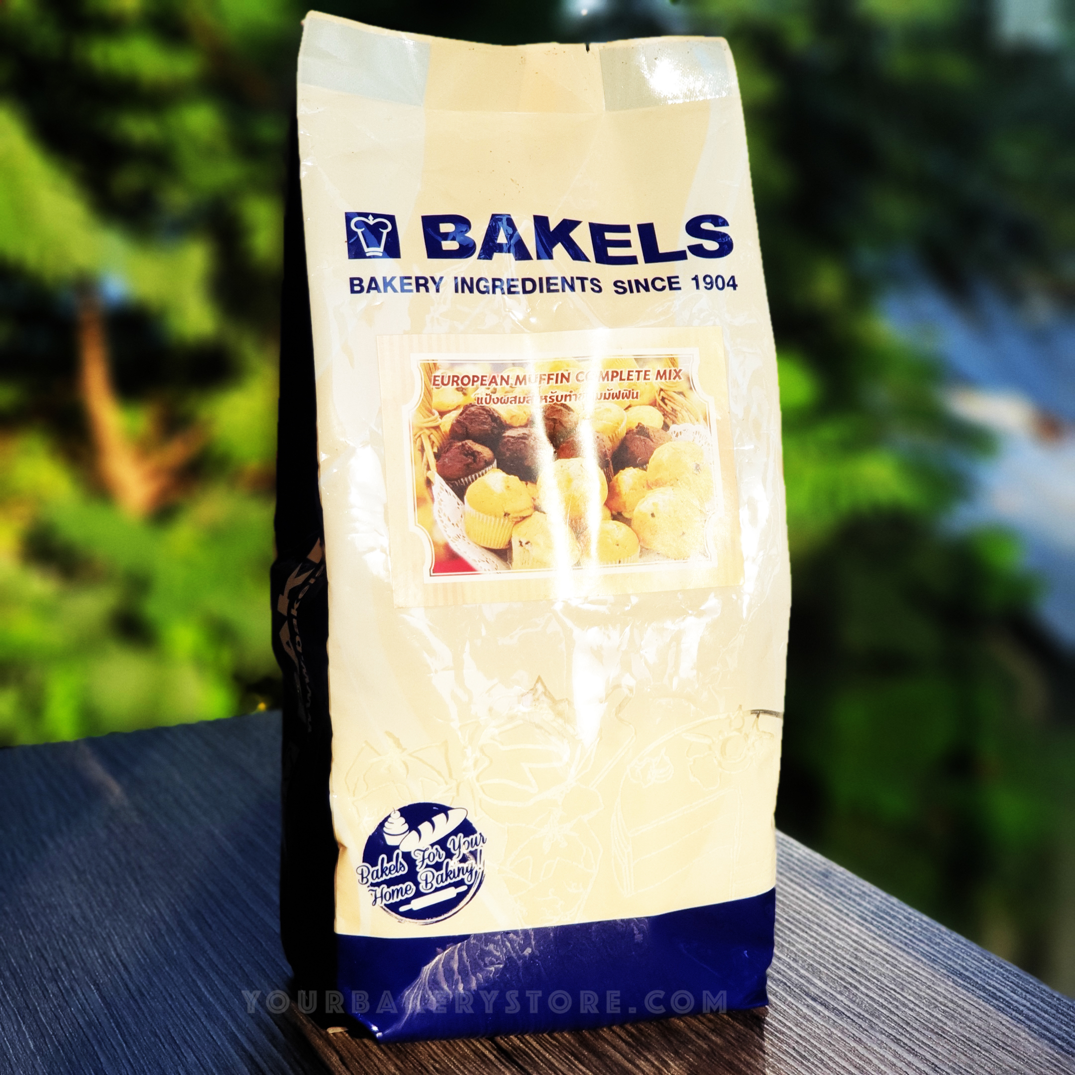 แป้งผสมสำหรับทำมัฟฟิน 800g. ตรา BAKELS ( European Muffin Complete Mix )