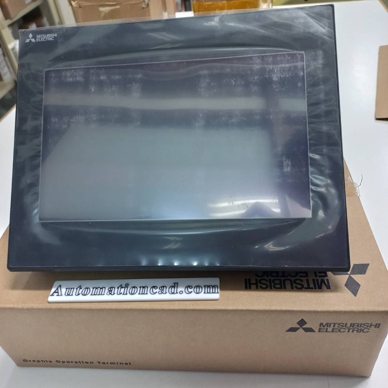 จอ TOUCH SCREEN MITSUBISHI รุ่น GS2110-WTBD-N ขนาด 10 นิ้ว เชื่อมต่อ PLC รุ่นต่างq