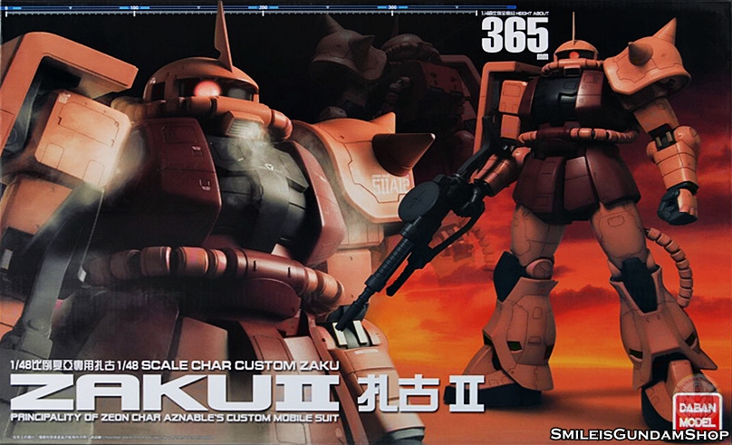 [PO]Mega Size 1/48 MS-06S Char's Zaku II[DABAN]