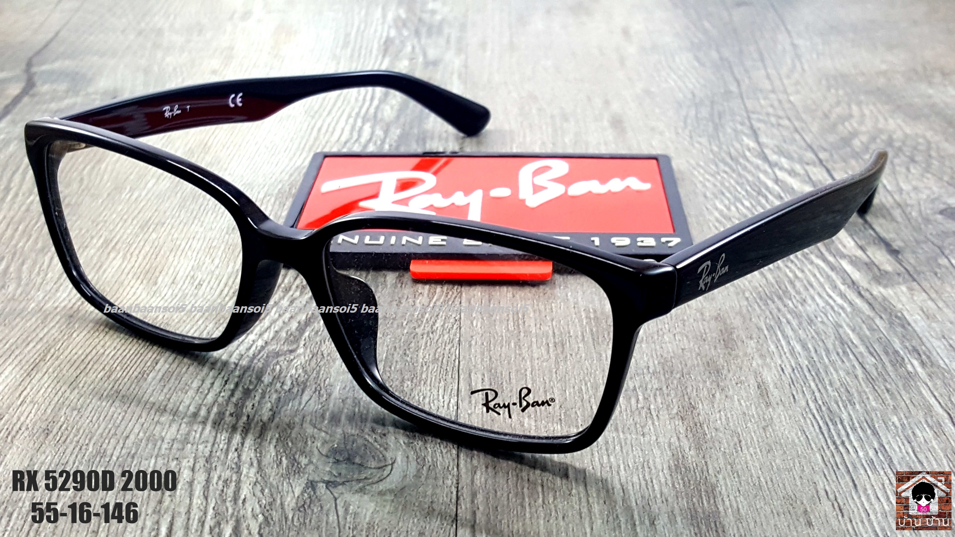 Rayban RX 5290D 2000 โปรโมชั่น กรอบแว่นตาพร้อมเลนส์ HOYA ราคา 3,300 บาท