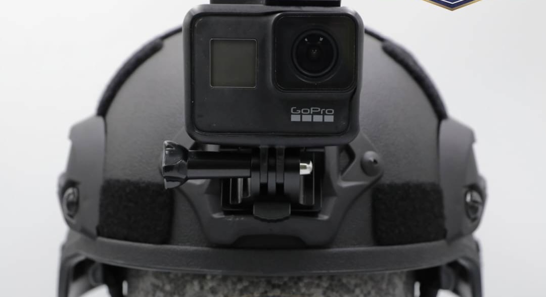 ขาจับกล้อง Action Camera ติดหมวก Fast/Mich (ขาจับกล้อง Go Pro ติดหมวก Fast/Mich) รุ่น อลูมิเนียม