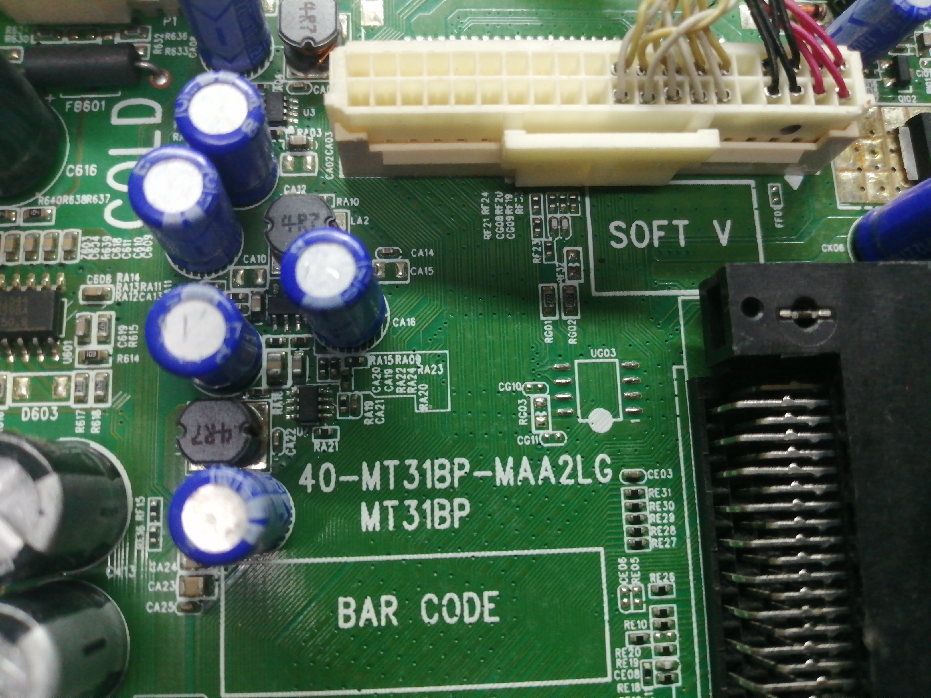 เมนบอร์ดTcl 32D2720:40-MT31BP-MAA2LG :MT31BP