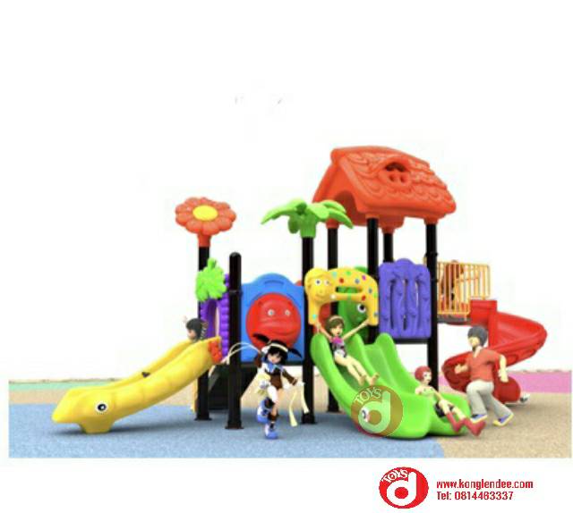 เครื่องเล่นสนาม ชุดบ้านรวมมิตร