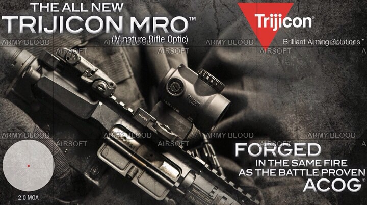 New.Trijicon MRO Red Dot Reflex Sight สีดำ สีทราย ราคาพิเศษ