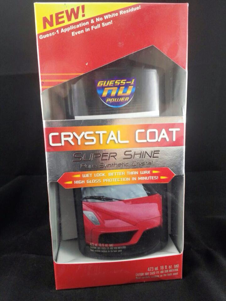 น้ำยาเคลือบแก้ว CRYTAL COAT ใหม่ล่าสุด ของแท้ ที่สุดของนวัตกรรมเคลือบแก้ว จากU.S.A.สำหรับเคลือบสีรถยนต์ ขนาด 473 มิลลิลิตร ลดราคาพิเศษ