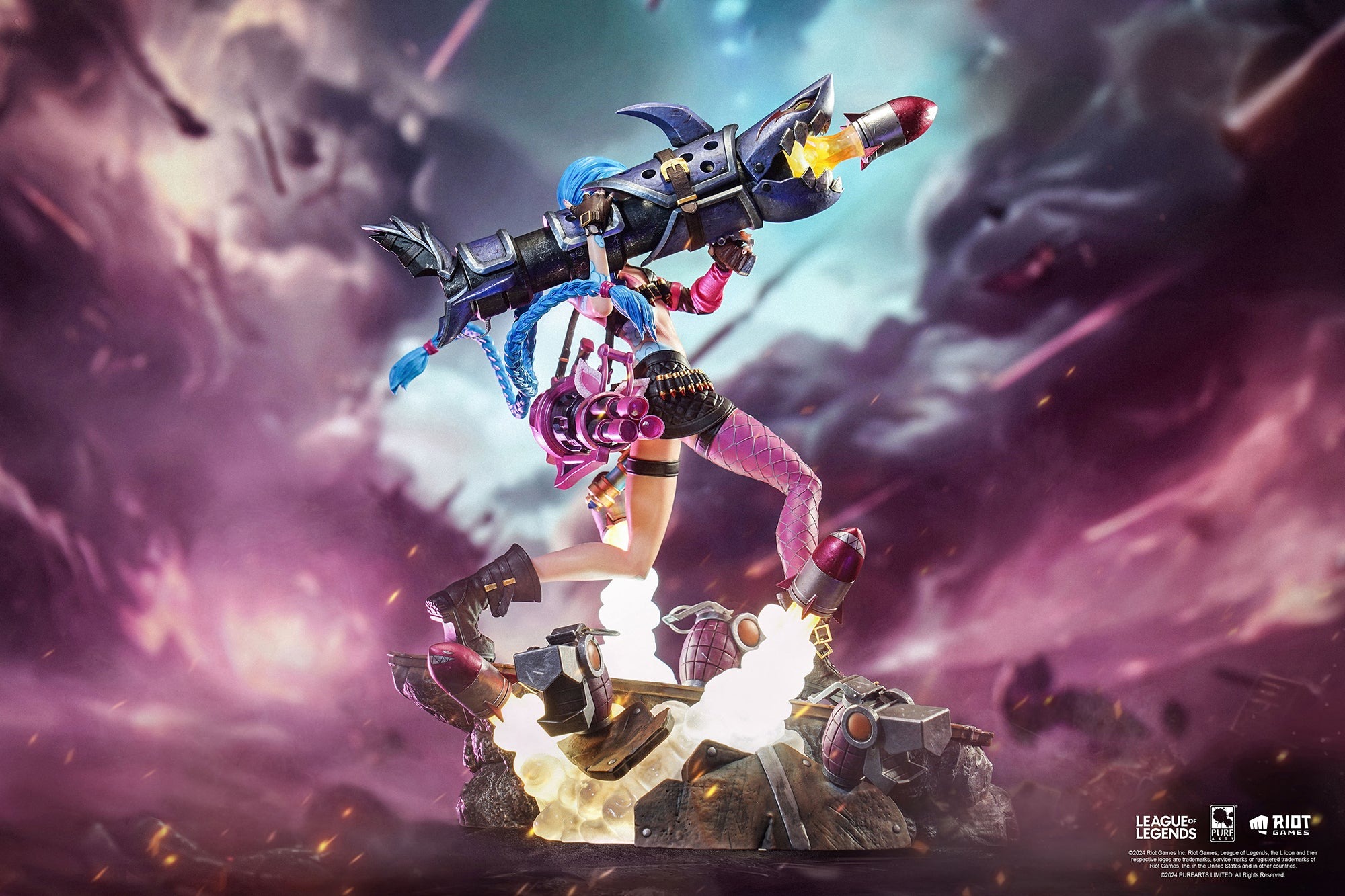 เปิดจอง : Jinx: League Of Legends 1/6 Scale By PUREARTS