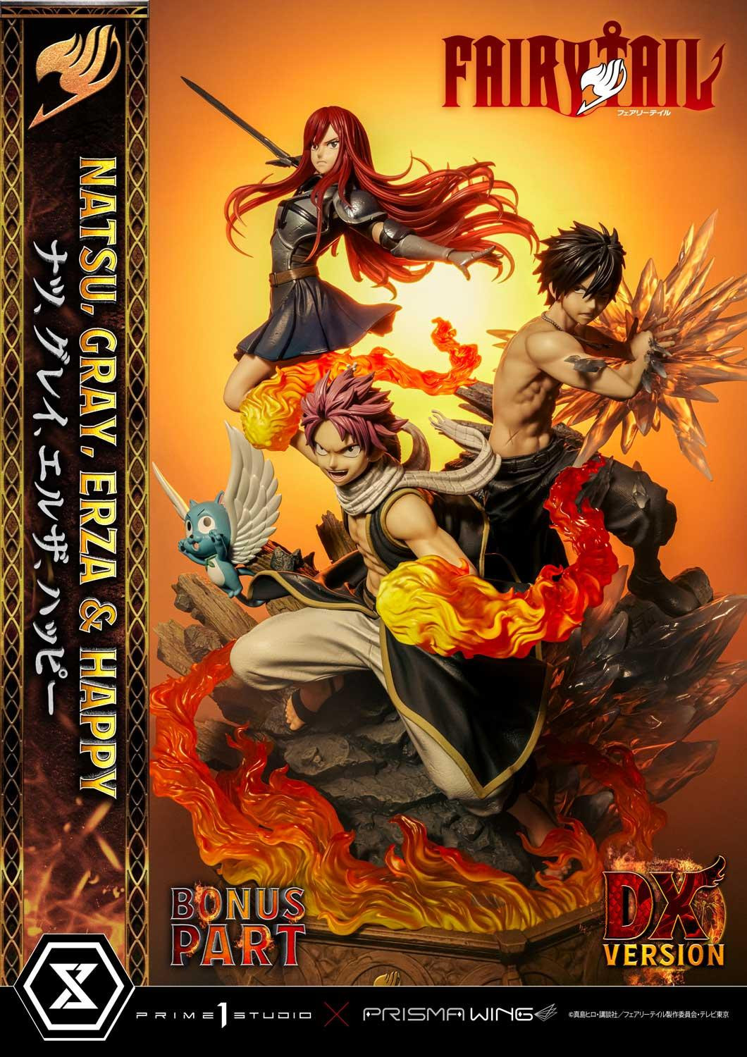 เปิดจอง : Natsu, Gray, Erza, Happy: Fairy Tail Concept Masterline TV animation (Deluxe Bonus)