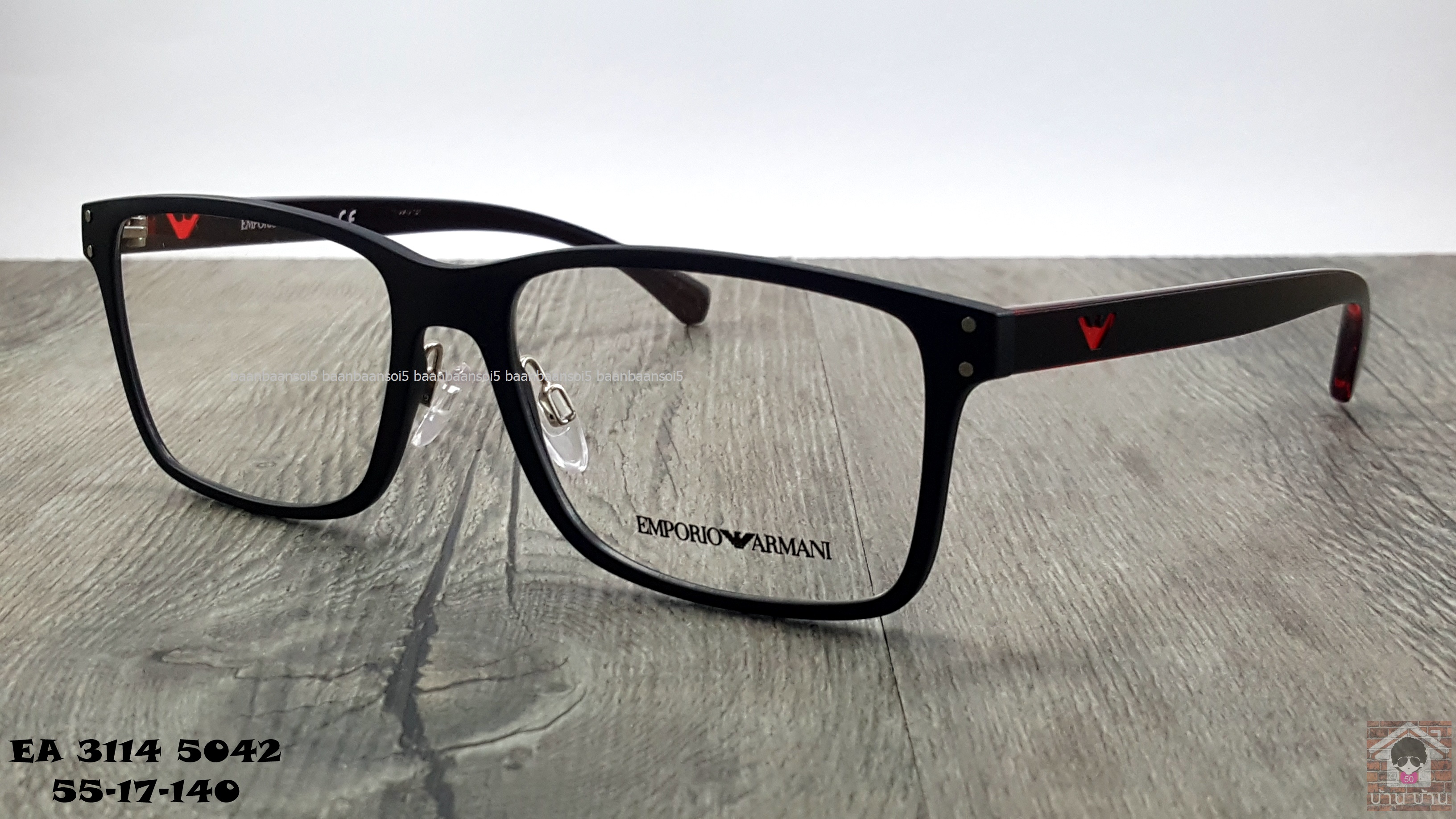 Empoiro Armani EA 3114 5042 โปรโมชั่น กรอบแว่นตาพร้อมเลนส์ HOYA ราคา 4,400 บาท