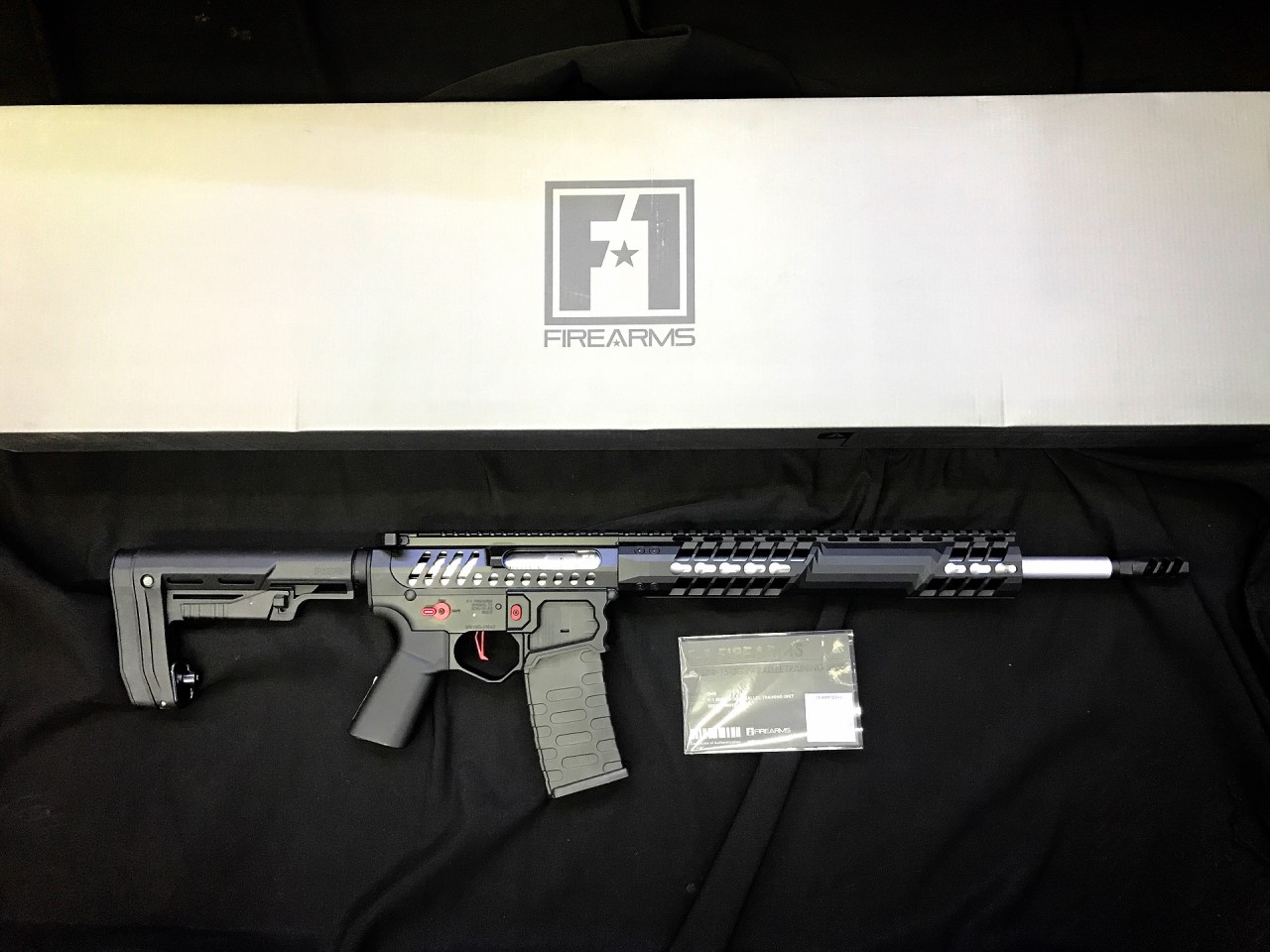 EMG F1 FIREARMS BDR-15 AR15, Unique Replica Skeletonised Design Electric Blowback System ราคา 15,500 บาท https://youtu.be/gjIYwpFKVIg