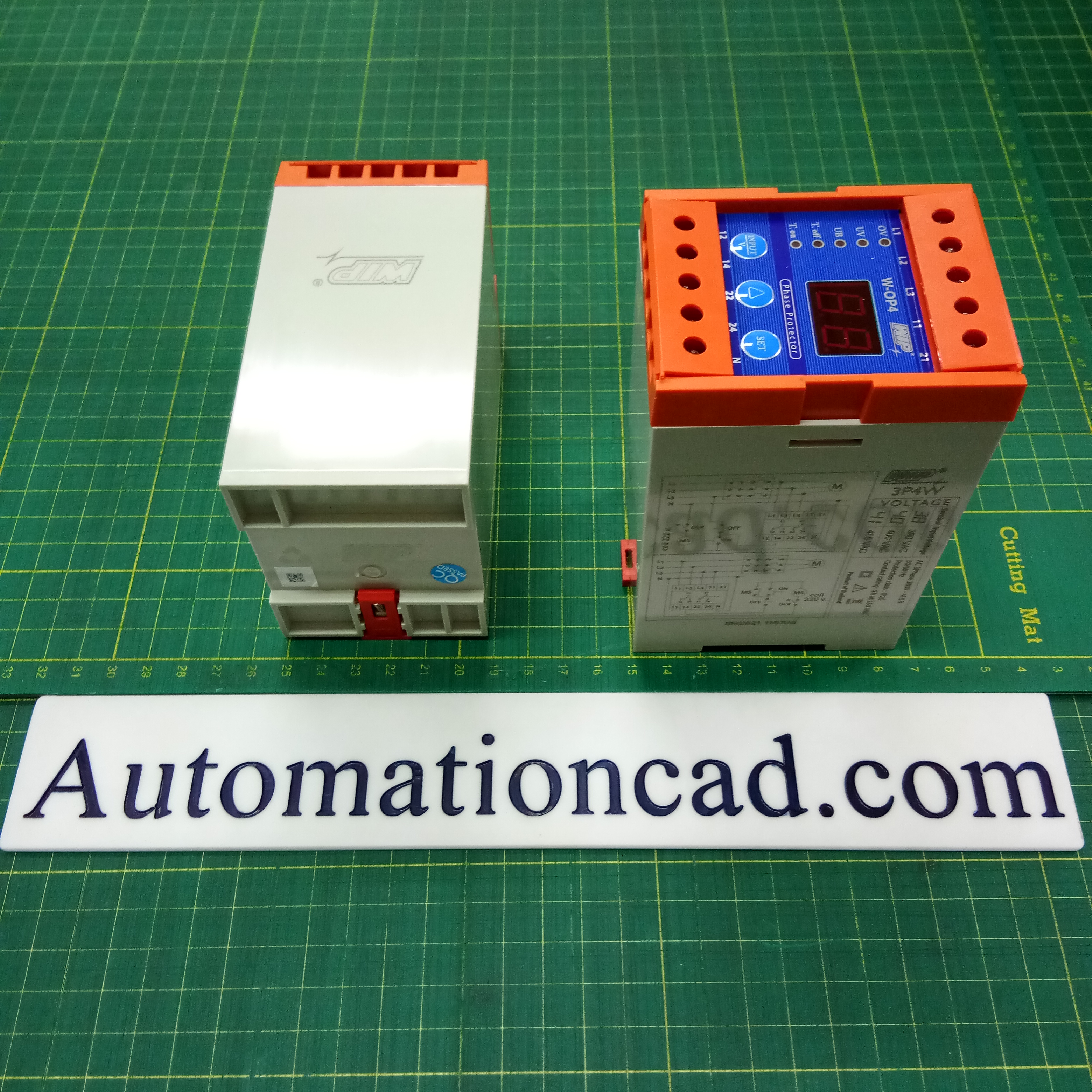 W-OP4 เฟสโปรเทคชั่น WIP อุปกรณ์ป้องกันไฟตก ไฟเกิน ให้เลือก Phase Protection Relay WOP4