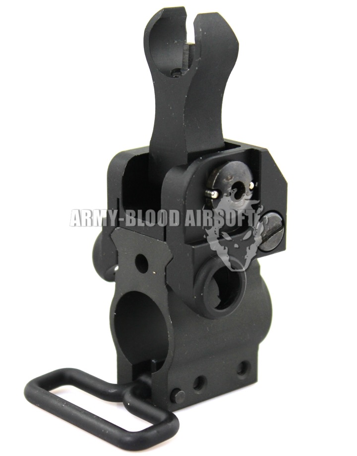 Troy Front Folding Battle Sight with Gas Block for M4 Seriesprev next