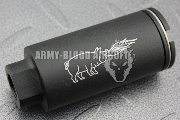 SKULL FROG Style Fire Pig Flashider for M4 (BK)prev next
