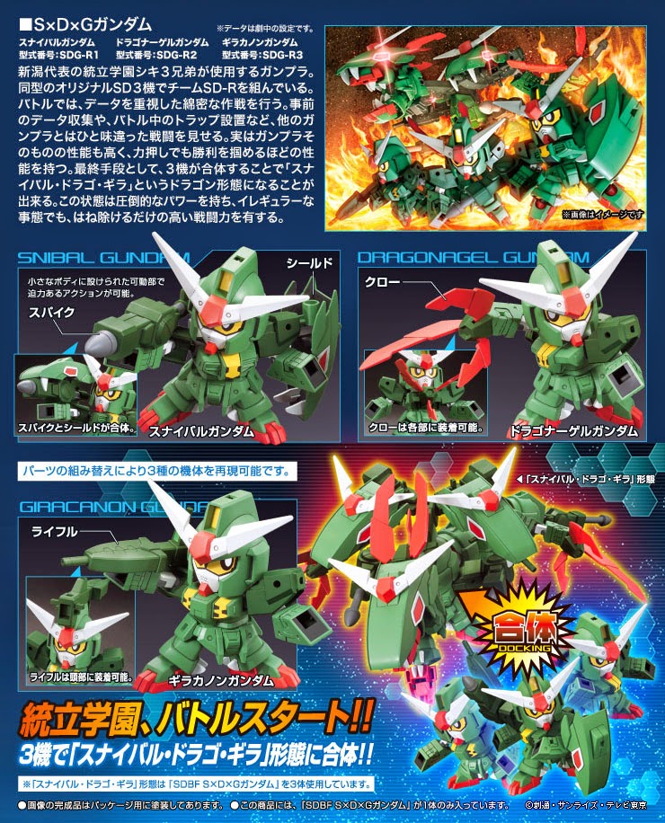 SDBF S×D×G Gundam[BANDAI]
