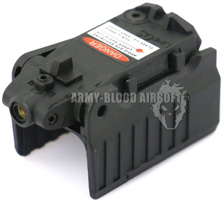 New.CAT OS Magnet MAGNETIC DETACHABLE LASER SIGHT for GLOCK pistols models 17,19, 22, 23, 25, 26, 27, 28, 31, 32, 33, 34, 35, 37, 38 y 39. ราคาพิเศษ