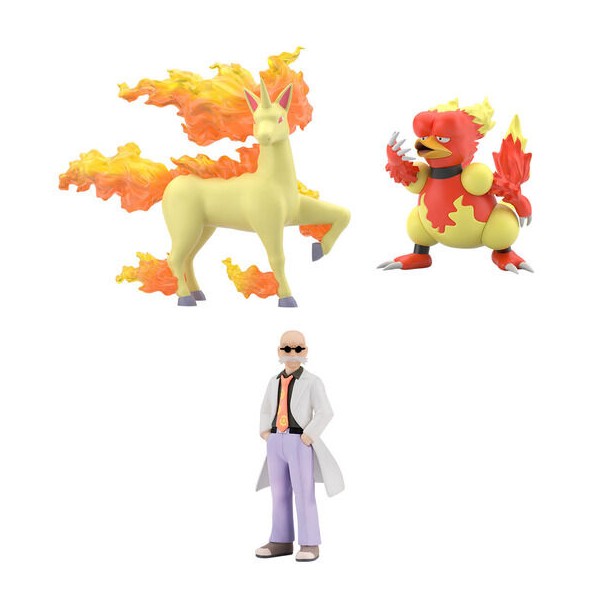เปิดจอง : Pokemon Scale World Blaine & Rapidash & Magmarr
