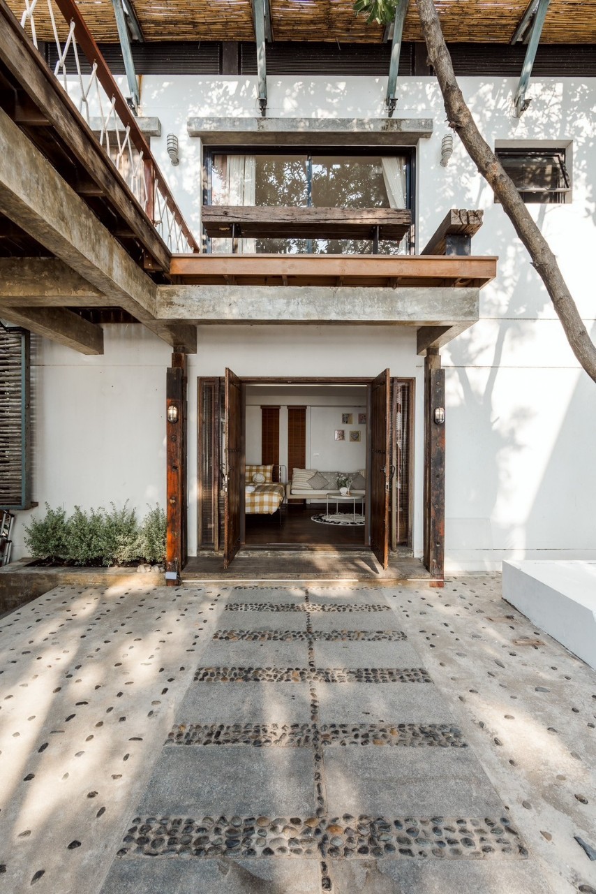 HR15075 บ้านพักติดหาดปราณบุรี The Banana Beach Villa Pranburi