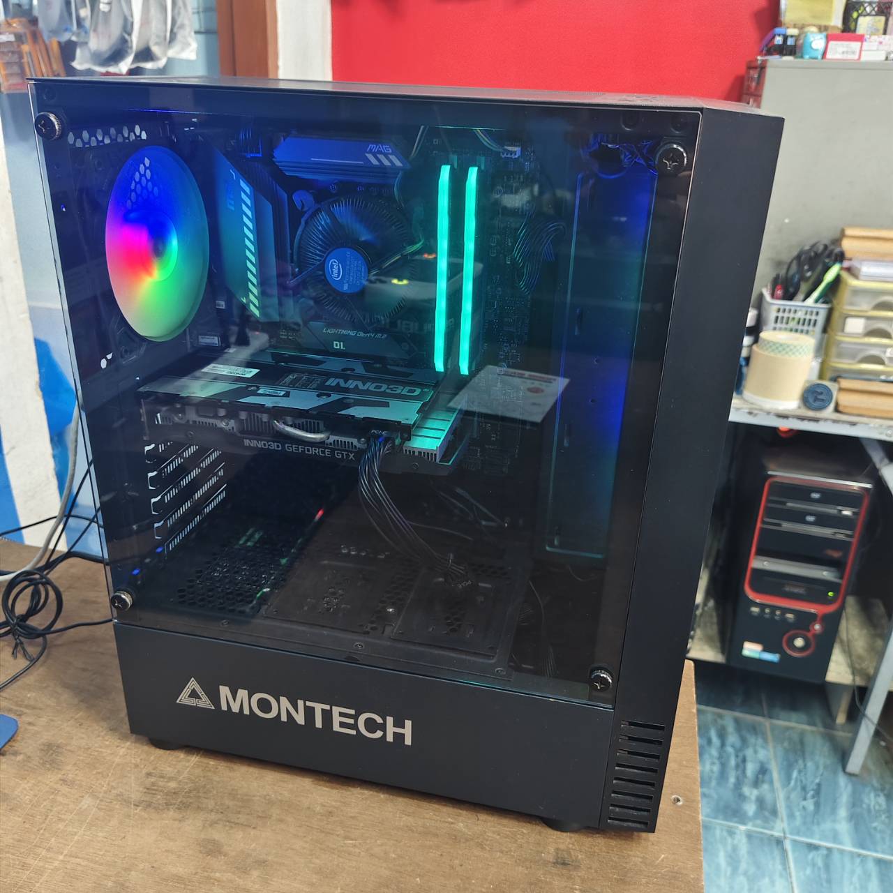 Computer มือ 2 เฉพาะเคส core i5-10400F 2.90GHz