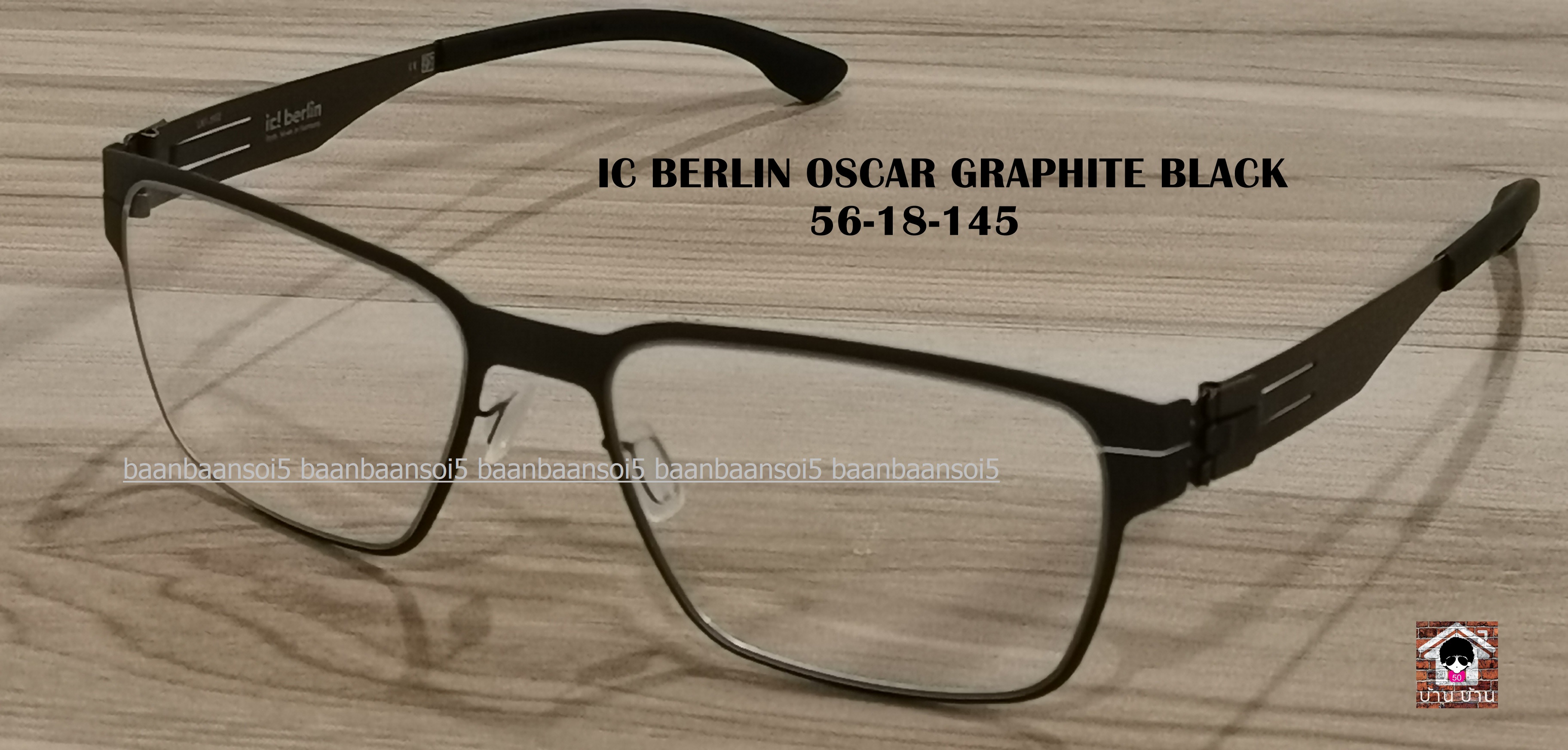 IC! BERLIN OSCAR GRAPHITE BLACK โปรโมชั่น ราคา 15,900 บาท พร้อม รายการแถม เกินคุ้ม จำนวน จำกัด