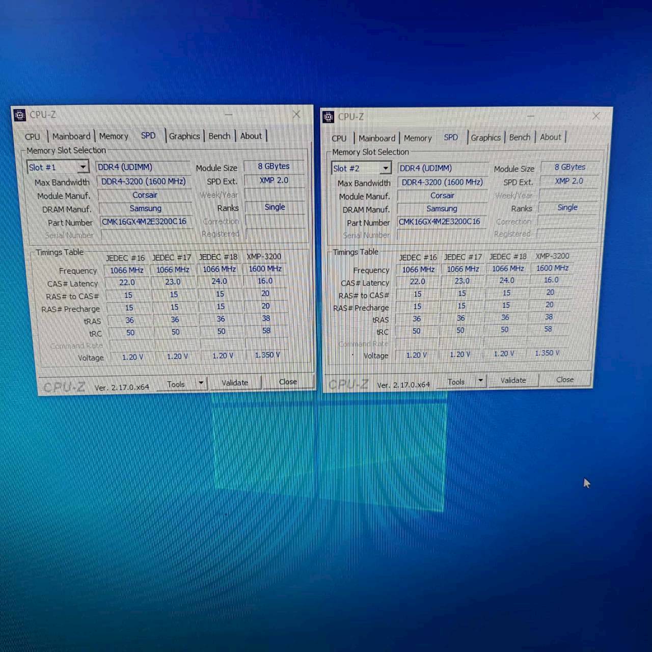 RAM PC DDR4 (3200) 16GB 8GBX2 CORSAIR ประกัน Ascenti LT.