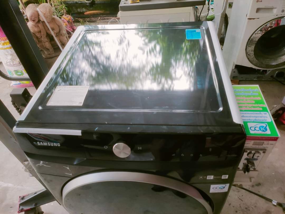 เครื่องอบผ้าSamsung 16kg ติดกล่องหยอดเหรียญ#มือสองใช้งานน้อย #สภาพดีมาก #พร้อมใช้งาน มี1เครื่อง