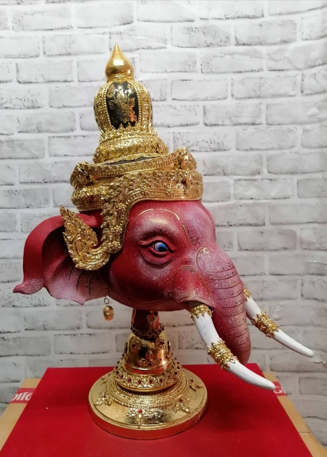 พระพิฆเนศ ขนาดครอบ เกรดพรีเมี่ยม