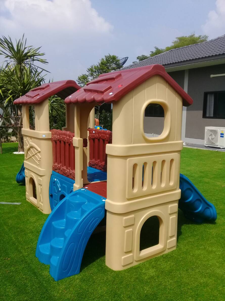 บ้านน้อย2ชั้นกระดานลื่น