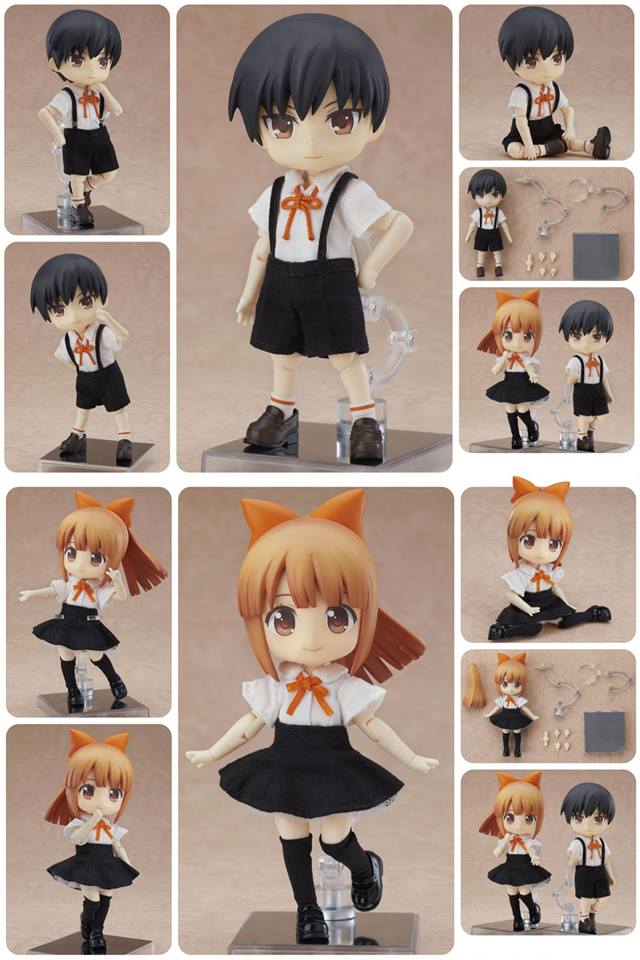 พร้อมส่ง ***เซตคู่*** 1.Nendoroid Doll: Ryo และ 2.Nendoroid Doll: Emily