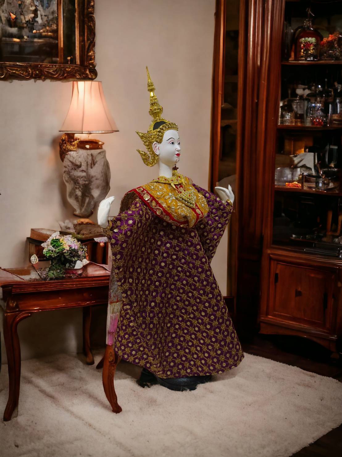 หุ่นกระบอก นางสีดา ขนาด 70 ซม.