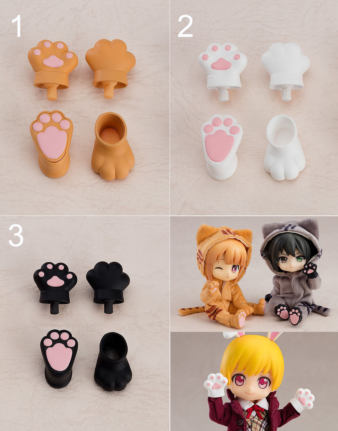 เปิดจอง Nendoroid Doll: Animal Hand Parts Set