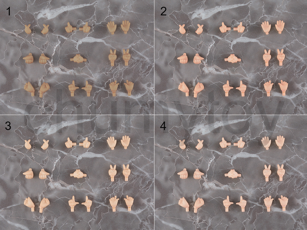 เปิดจอง Nendoroid Doll: Hand Parts Set 02