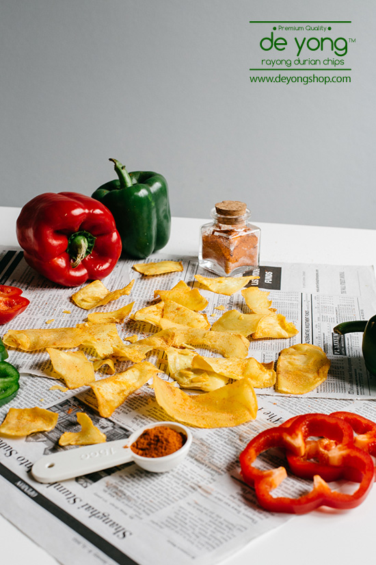 ทุเรียนทอด รสปาปริก้า ไซส์ L ผลิตใหม่ตามออเดอร์
