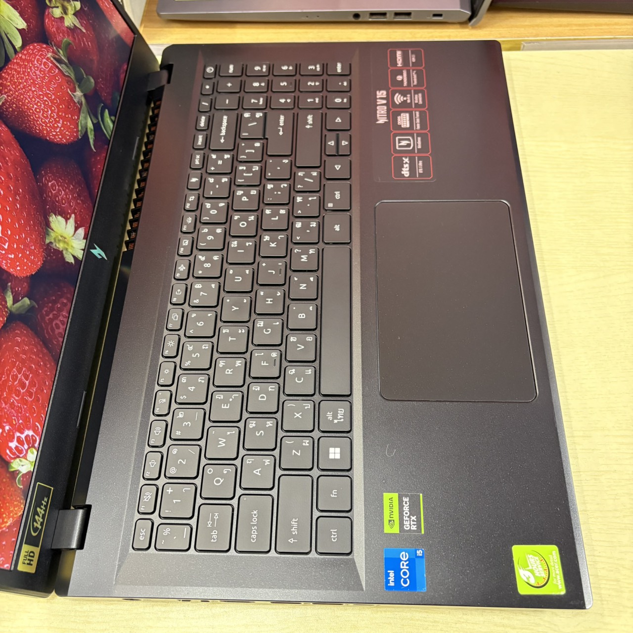 ACER NITRO V15 ANV15-51-578S สภาพเครื่อง 90% ประกันศูนย์ Onsite 29/09/2026 และ ประกัน Advice 17/12/2026