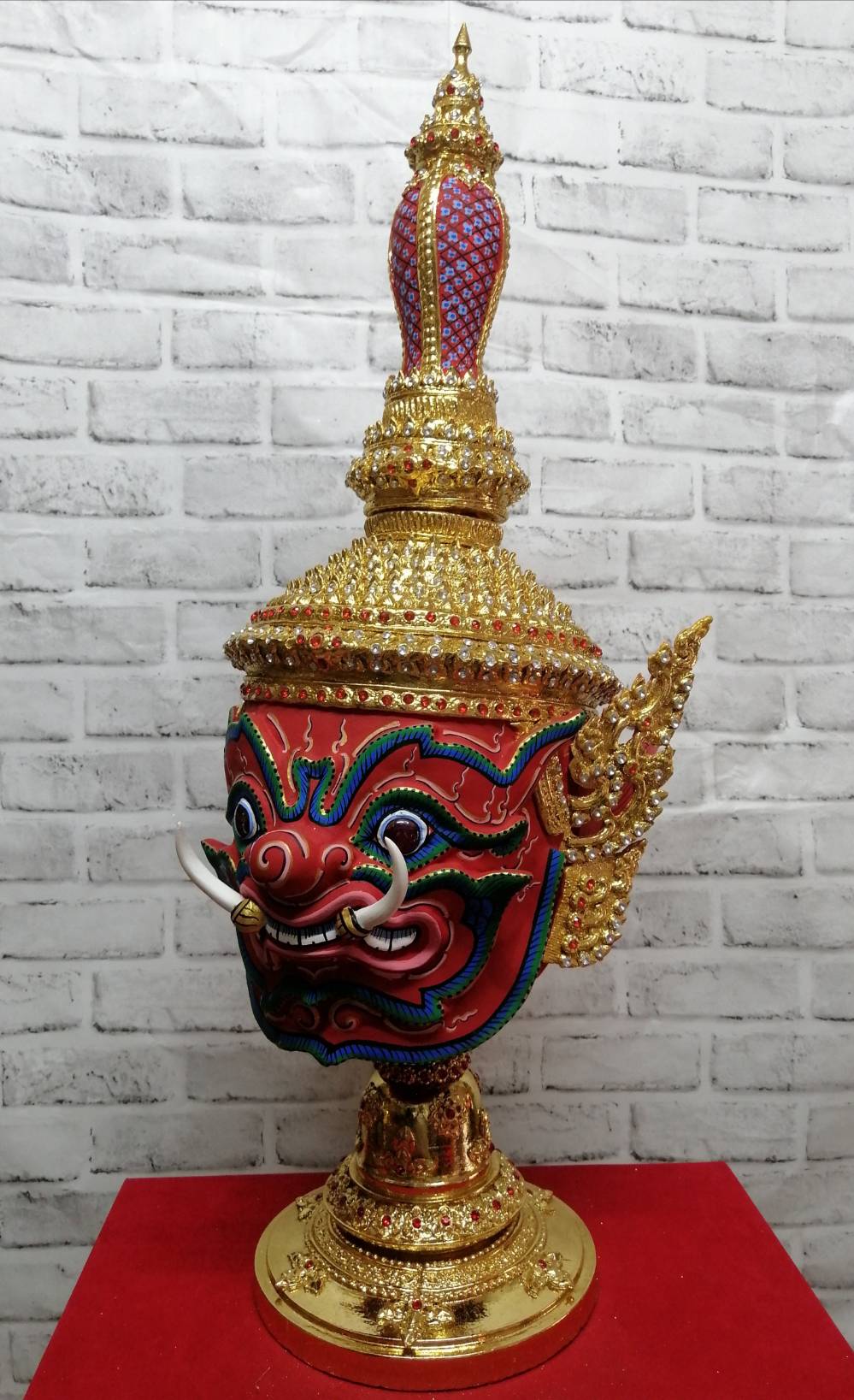 ท้าวเวสสุวรรณ ขนาดครอบ