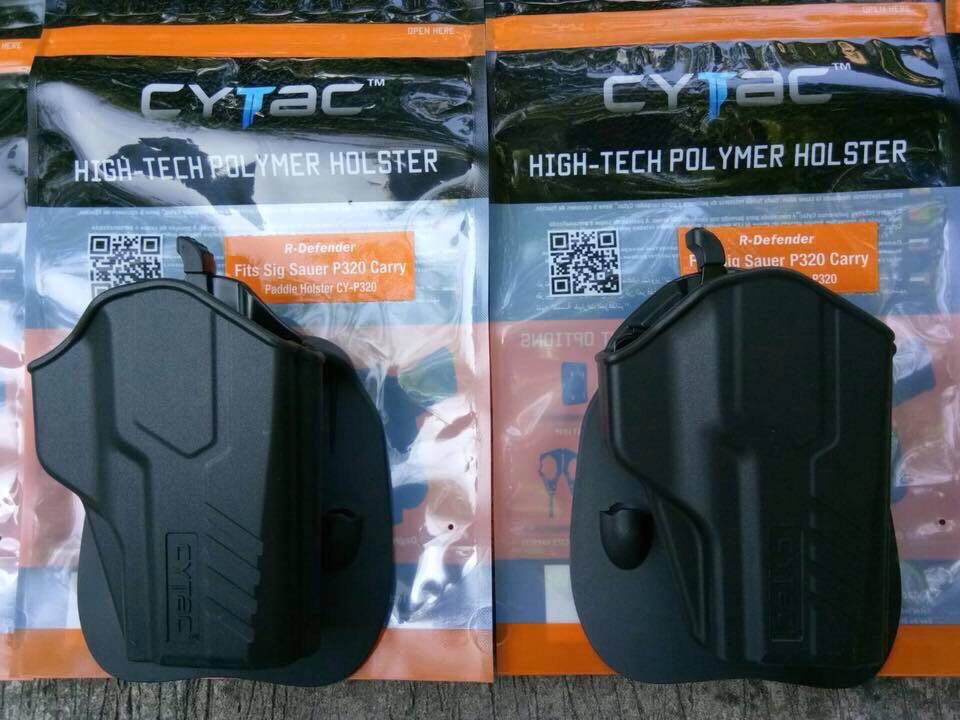 New.ซองปืน Cytac 🔰 ปลดไวด้วยนิ้วโป้ง 🔰 📌Sig p320sp 📌Glock17,22,31 📌Glock19,23,32 📌Glock43 📌บาเรตต้า 92f 🔰 ใน1ชุด มาพร้อมซองปืนที่สามารถปลดไวออกจากเพลตได้ และ ซองแม็คกาซีนเดี้ยว 1 ชุด 🔰
