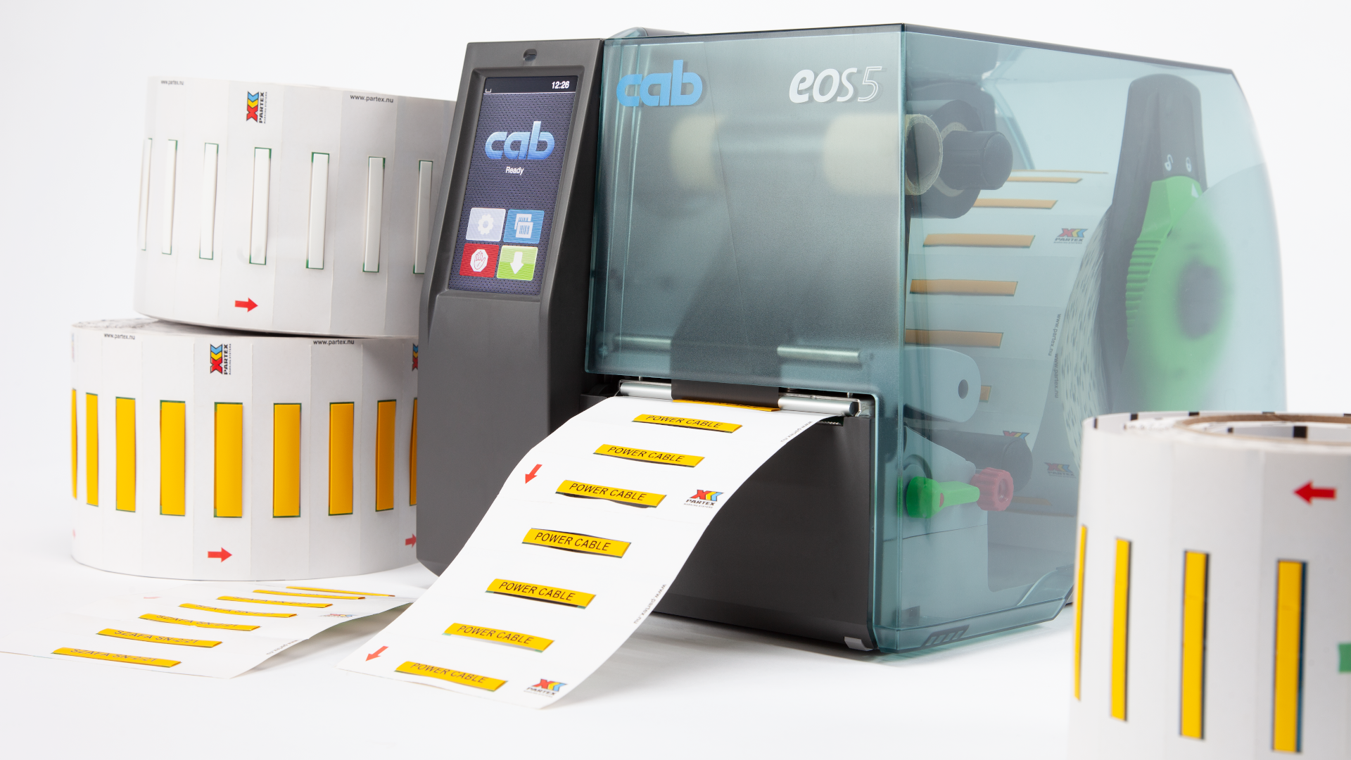 CAB EOS5 LABEL PRINTER เครื่องพิมพ์ฉลาก หน้ากว้าง 4 นิ้ว 300dpi