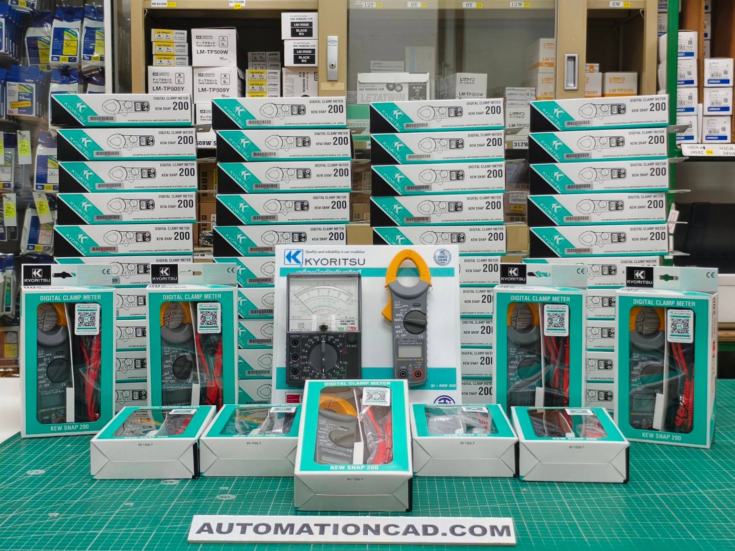 KYORITSU KEW SNAP 200 แคลมป์มิเตอร์ 940.- Digital Clamp Meters KT200 แคล้มมิเตอร์ คลิปแอมป์ SNAP200