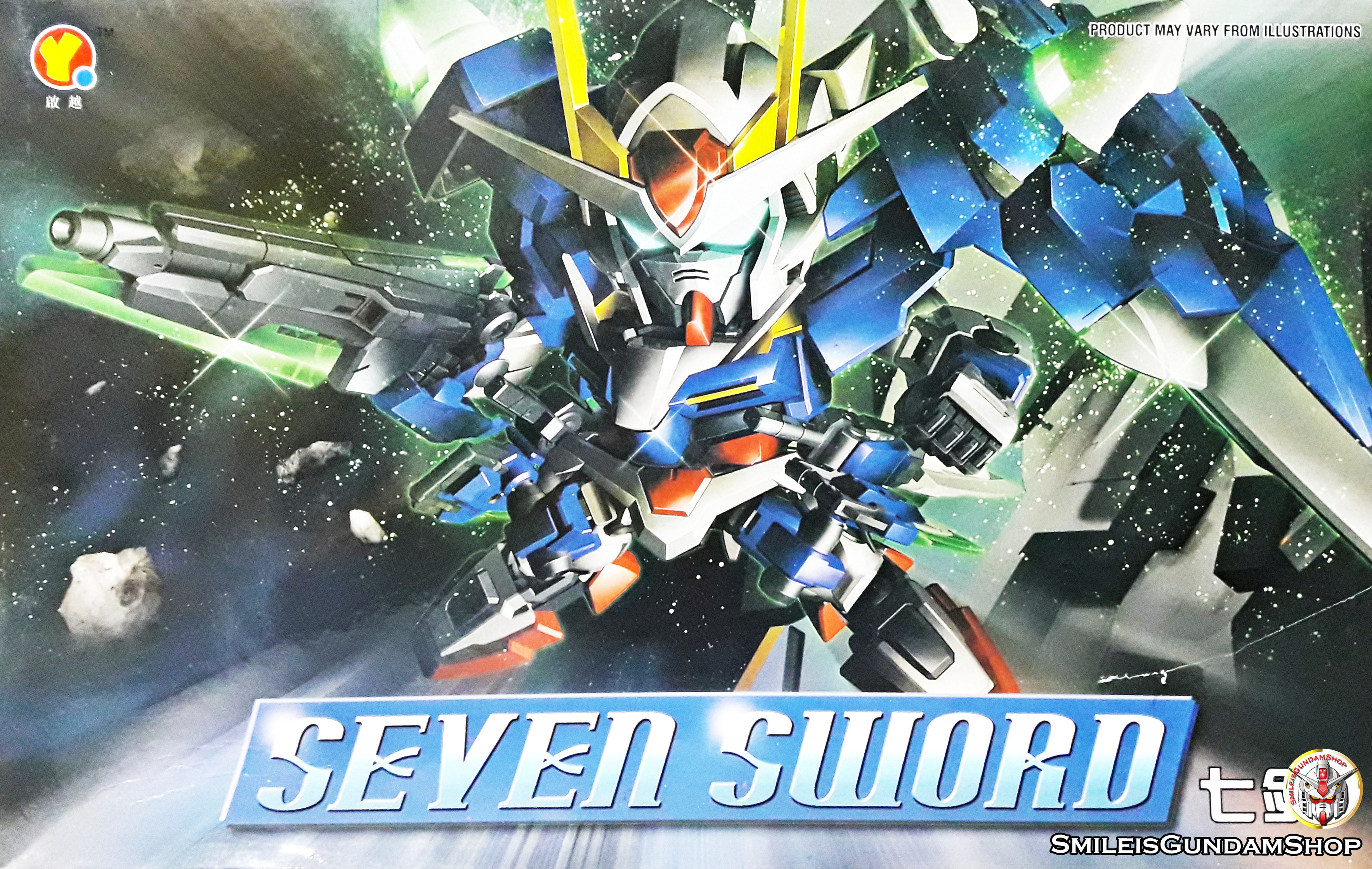 BB368 OO Gundam Seven Sword