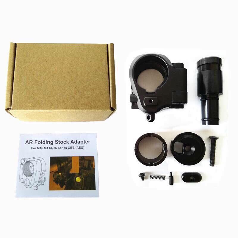 New.ชุดพับพายท้าย M4 Law Tactical AR-15 Folding Stock Adapter for Cmmg M4 / M16 / SR25 ราคาพิเศษ