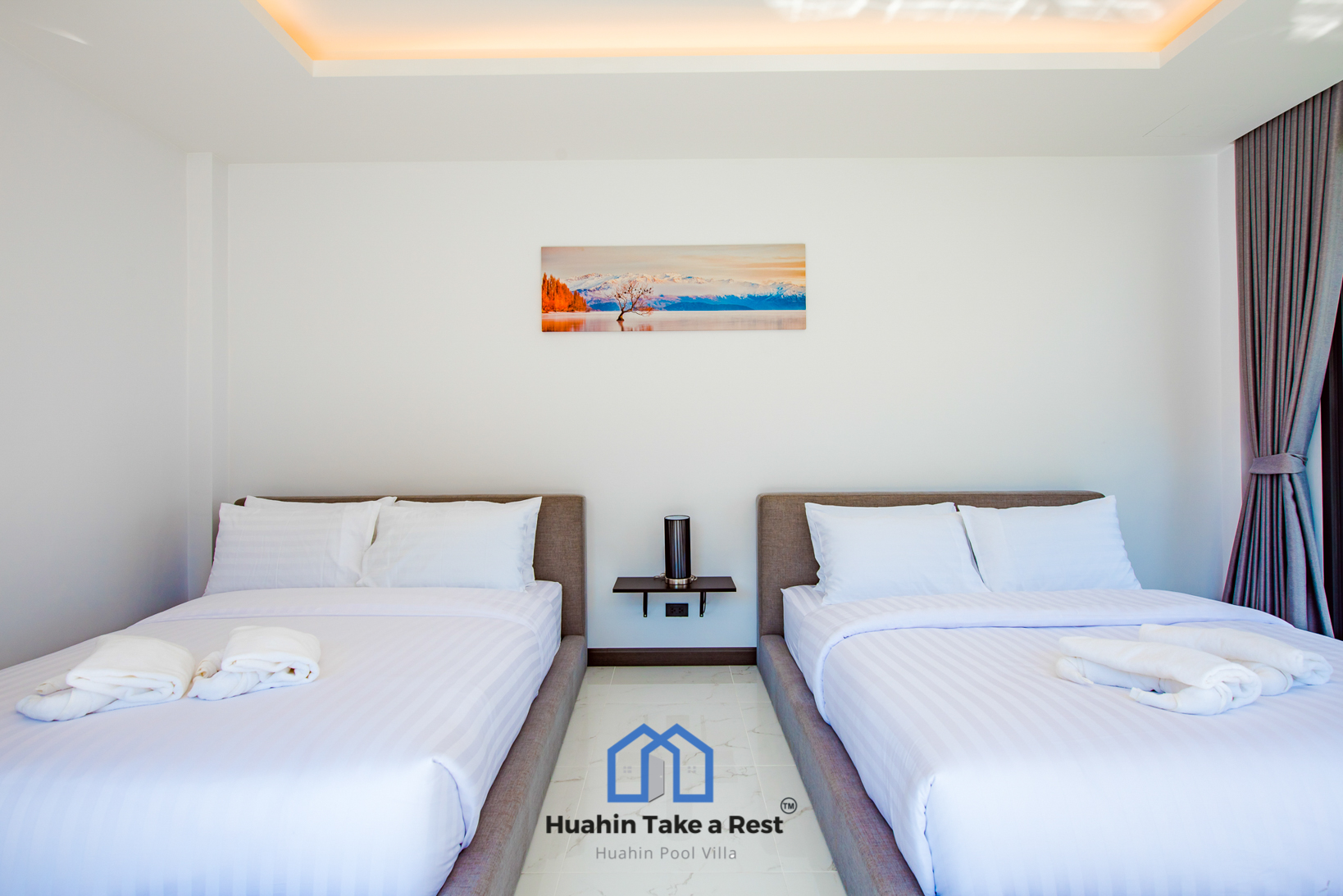 HR15039 บ้านพักติดทะเลหัวหิน The Premium Beach Villa Hua Hin