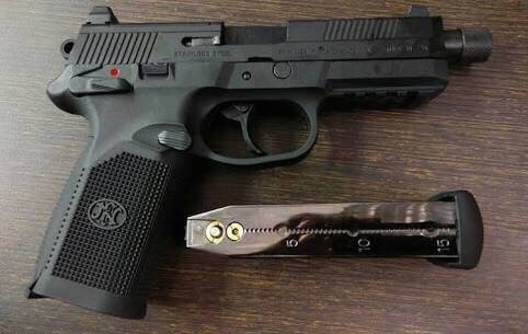 New.Cybergun FNX 45 Tactical GBB Pistol (Black) ราคาพิเศษ