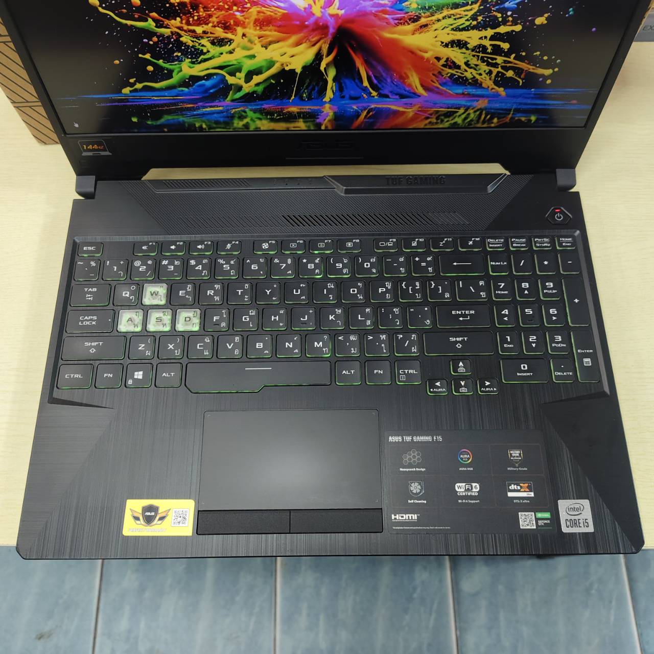 ASUS TUF GAMING F15 FX506LH-HN002T สภาพเครื่อง 90%