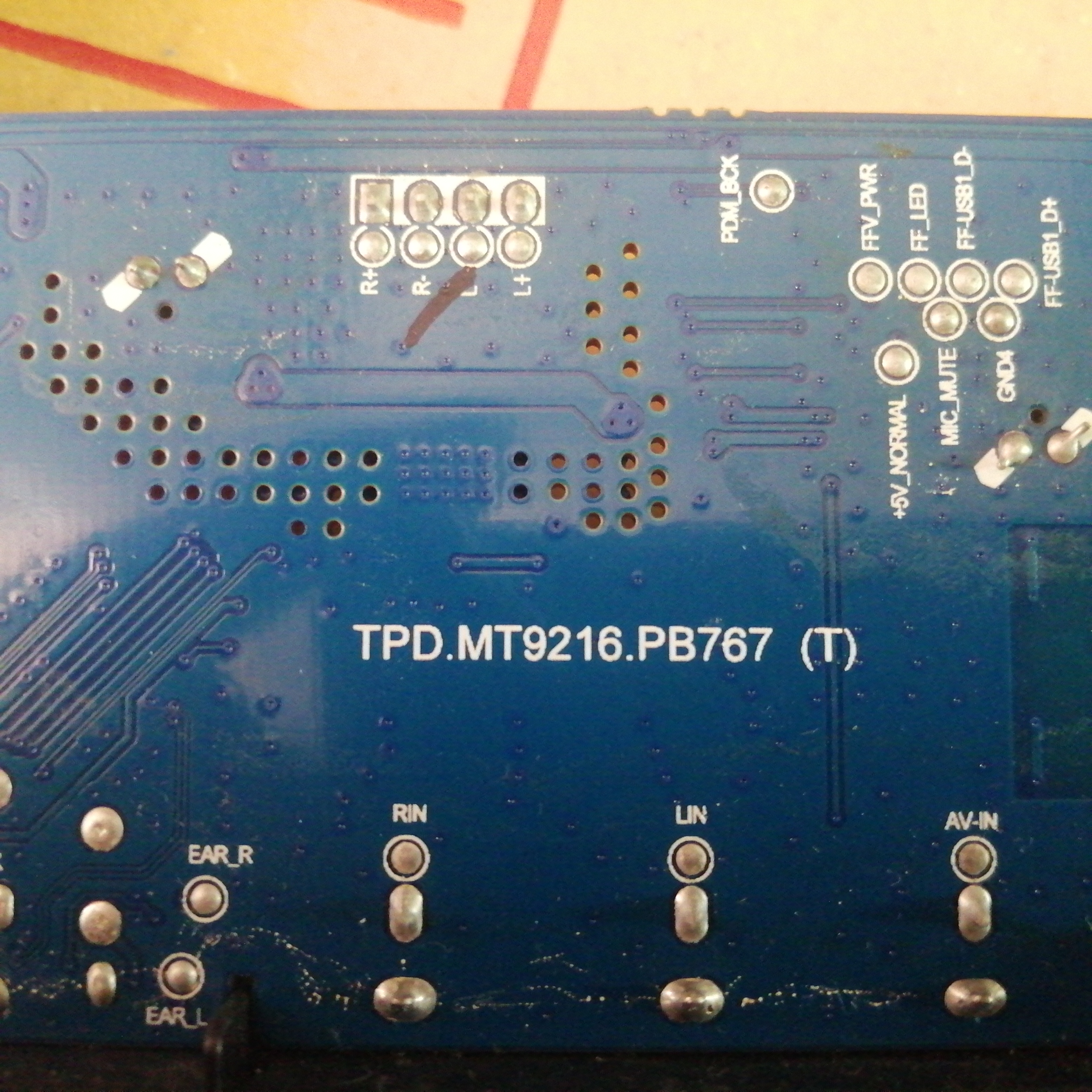 เมนบอร์ด Nano 40UND9300 TPD.MT9216.PB767(T)