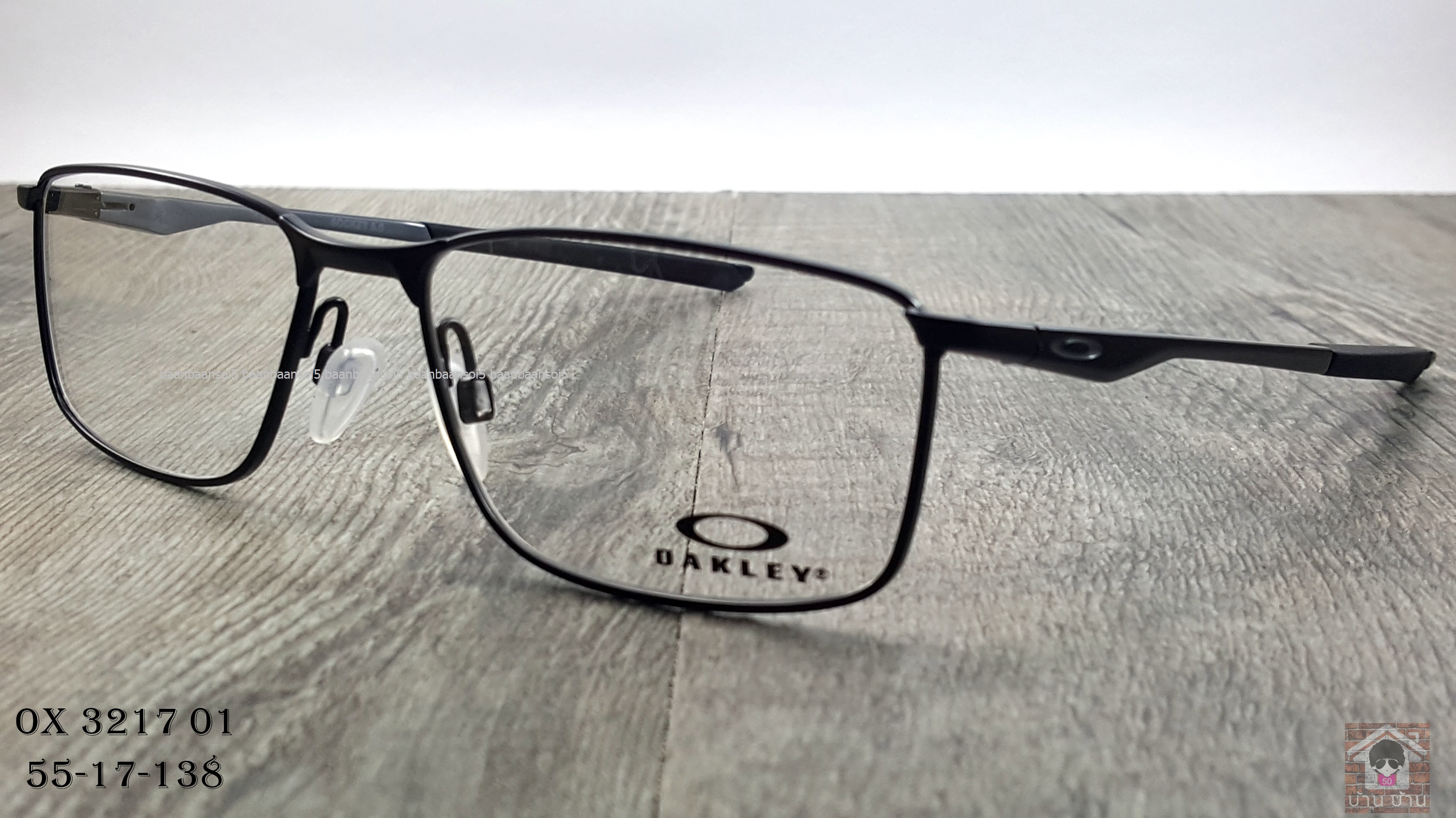 OAKLEY OX3217-01 SOCKET 5.0 โปรโมชั่น กรอบแว่นตาพร้อมเลนส์ HOYA ราคา 4,700 บาท