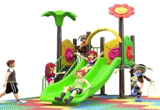 เครื่องเล่นสนาม ชุดดอกไม้ในป่า