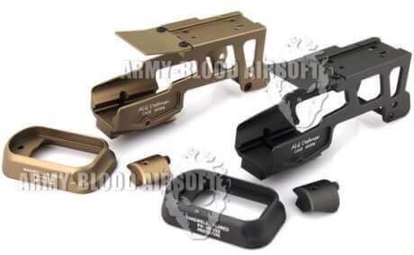 https://youtu.be/u0YrK5bmPs8 New.รางเสริม ALG Defense Glock Accessories 6-Second Optic Mount with Flared Magwell AFM For G17 / G18 สีดำ / สีทราย ราคาพิเศษ