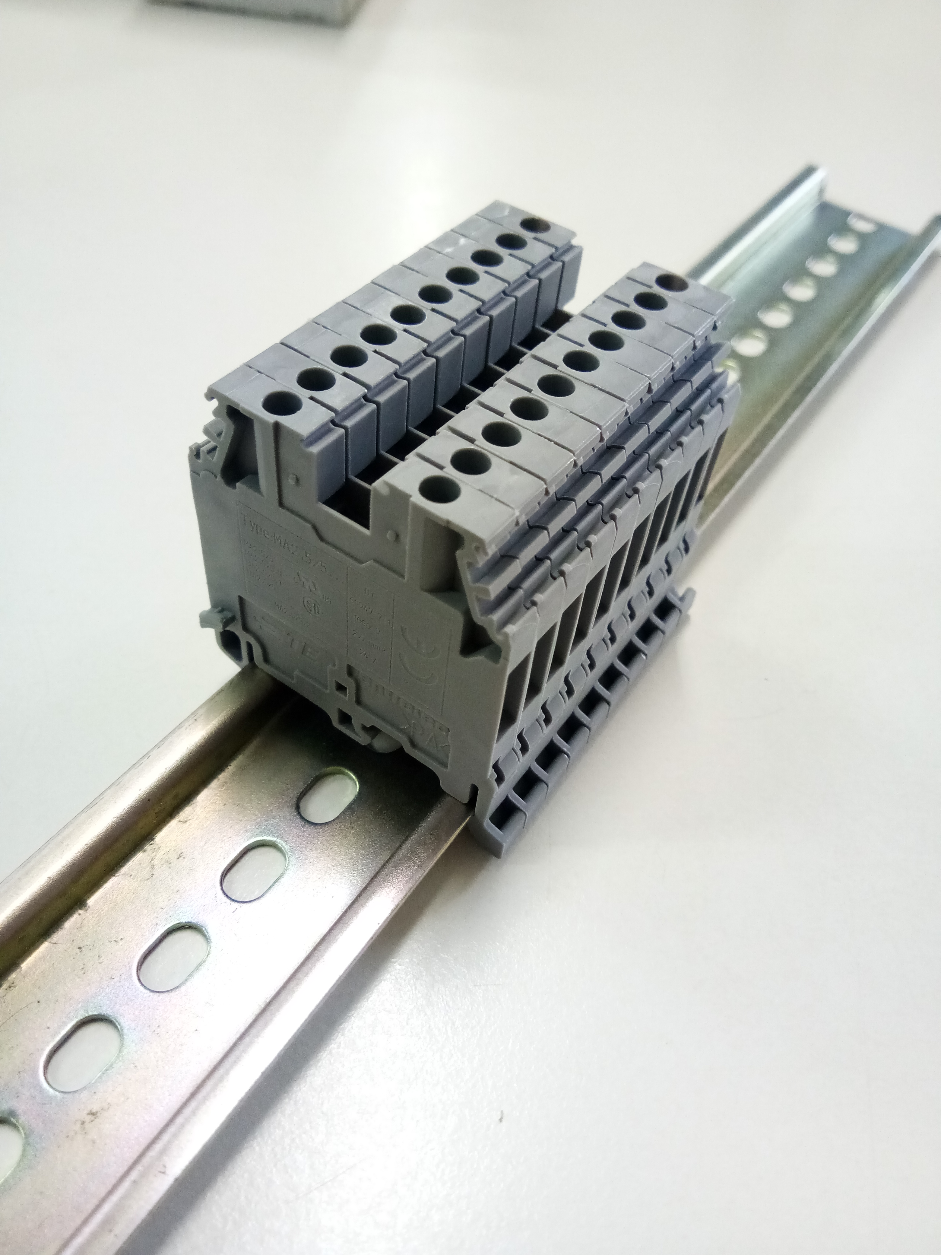 Terminal ABB เทอร์มินอล MA2.5/5 Screw clamp