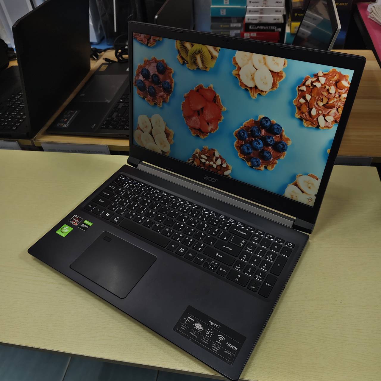 ACER Aspire 7 A715-42G-R7RS สภาพเครื่อง 80%