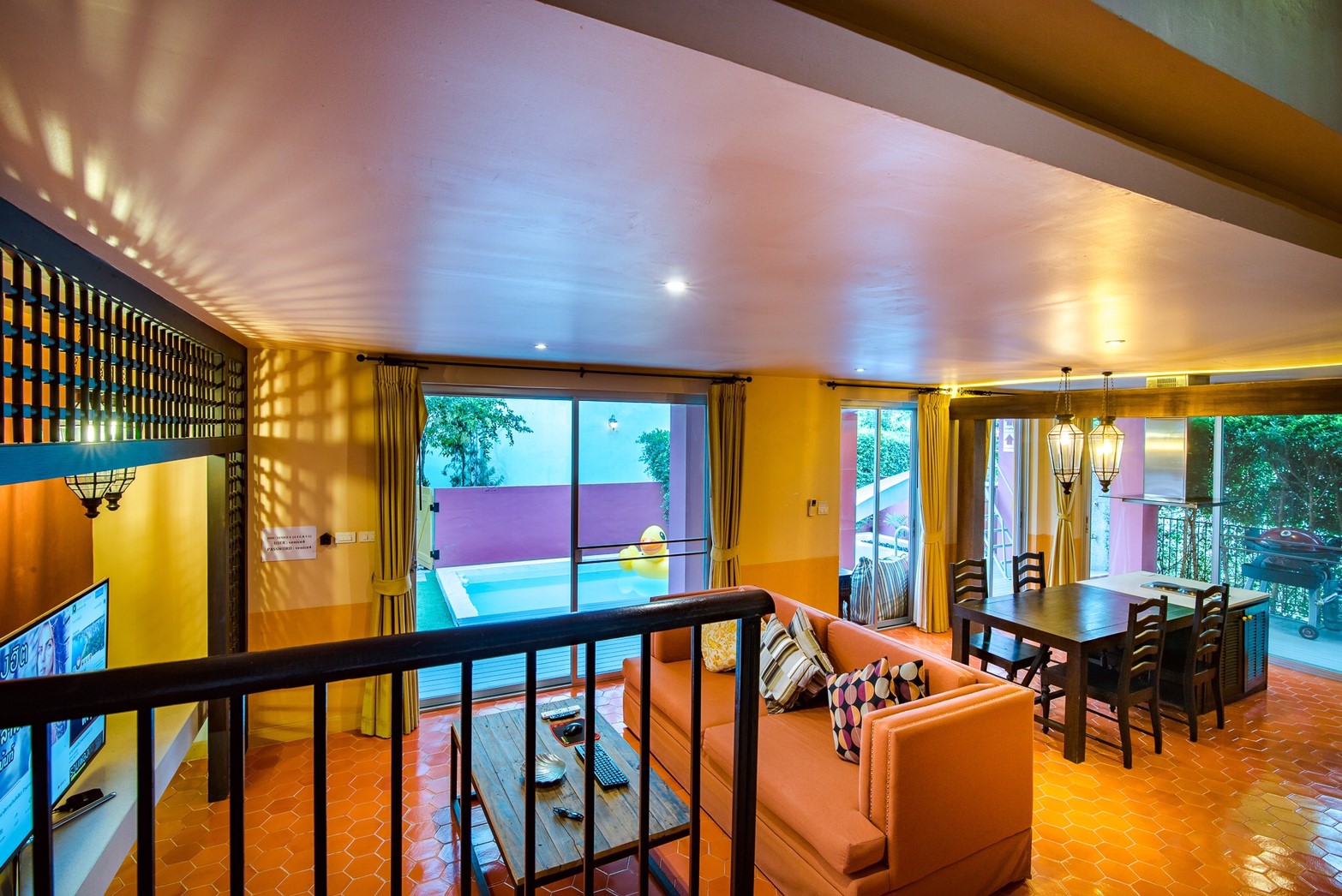 HR15022 บ้านพักหัวหิน บ้านทัศคานี บีช วิลล่า 4 ( Red 2Bed Garden View )